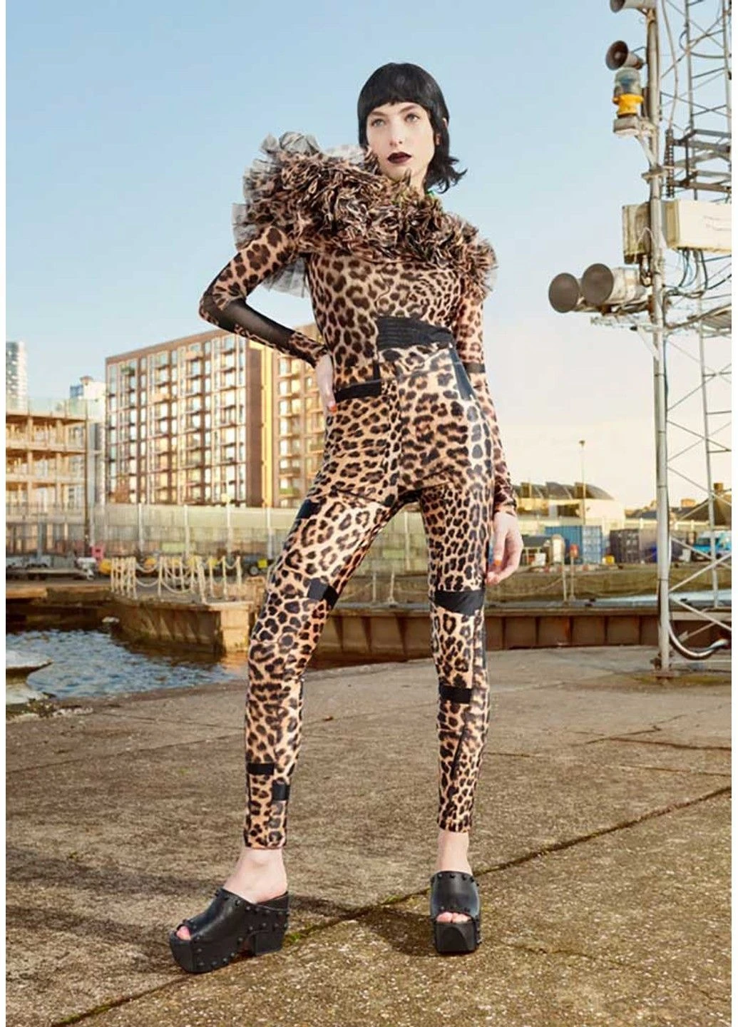 Коричнева блуза коричневий H&M Studio