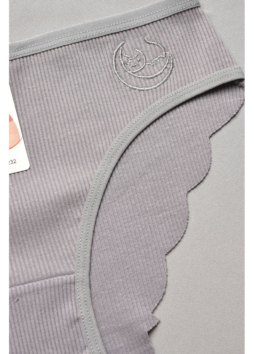 Труси жіночі сірого кольору Let's Shop (365776102)