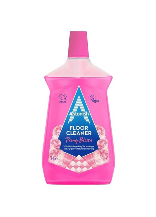 Засіб для миття підлоги Floor Cleaner Peony Bloom з ароматом півонії 1л Astonish (351902732)