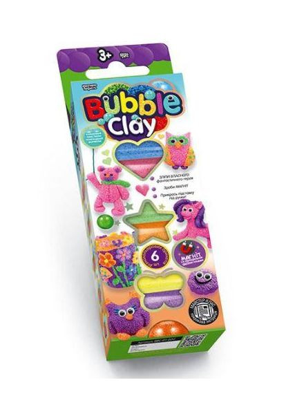 Набор для творчества "BUBBLE CLAY" (BBC-01-02u) MIC (362437795)