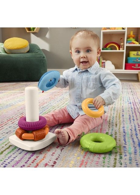 Пирамидка Развитие сенсорики () Fisher-Price HXK47 (369111556)