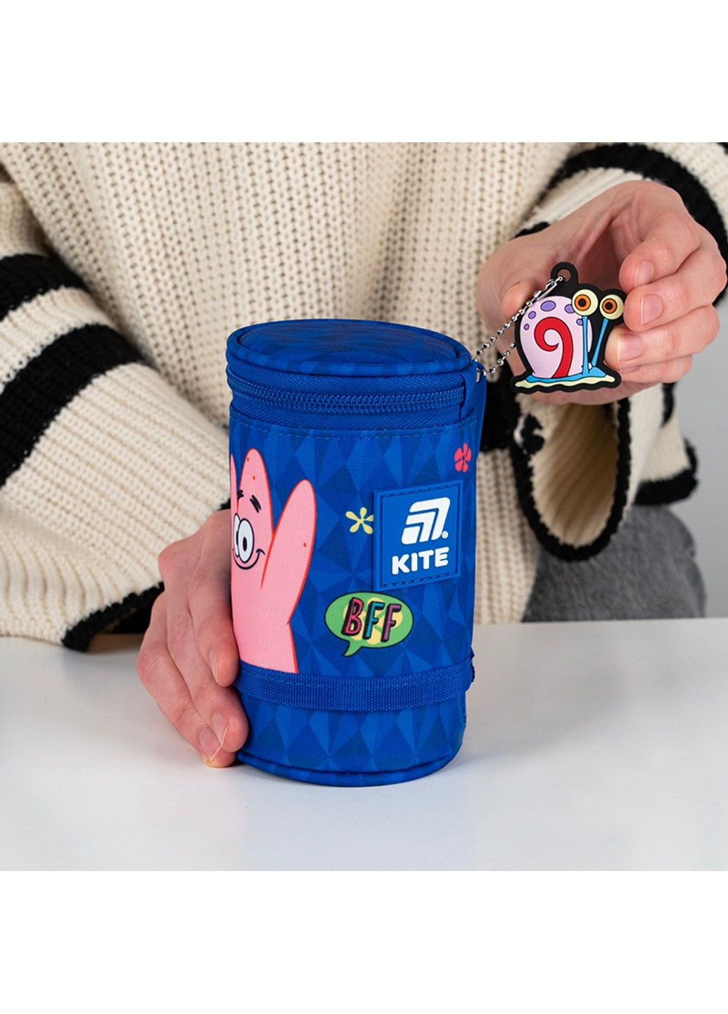 Пенал з Губкою Бобом Квадратні штани, модель SB25-684 Kite (336181963)