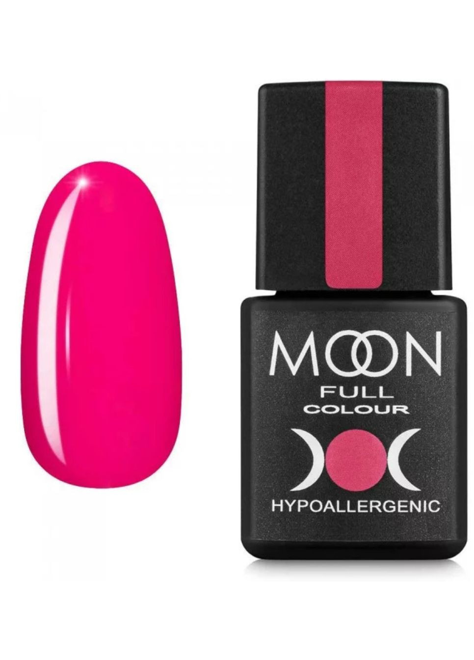 Гель-лак FULL color Gel polish №123 розовый амарантовый 8 мл Moon (322895157)