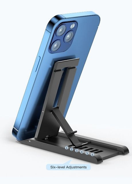 Подставка на стол для телефона с регулируемым углом Черный (223) No Brand (339077798)