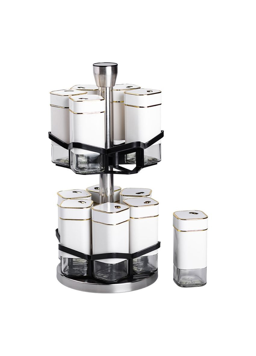 Набір для спецій на підставці 12 шт. 120 мл карусель для спецій HP-1315 Jooki (358705875)