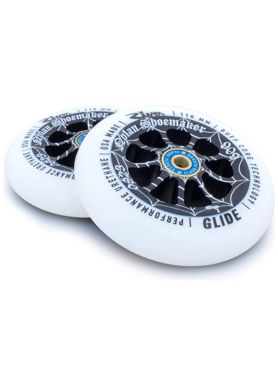 Колеса для трюкового самоката River Glide Nolan Shoemaker Pro Scooter 110mm (FRD.047996) River wheel co. (342389364)
