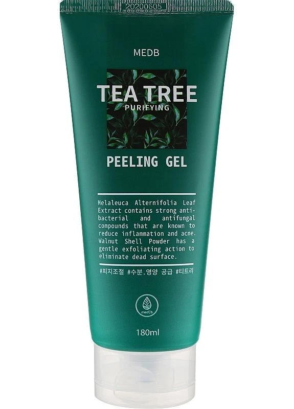 Гель-пілінг для обличчя, з екстрактом чайного дерева Tea Tree Purifying Gel 180ml (2-945403) Med B (369793950)