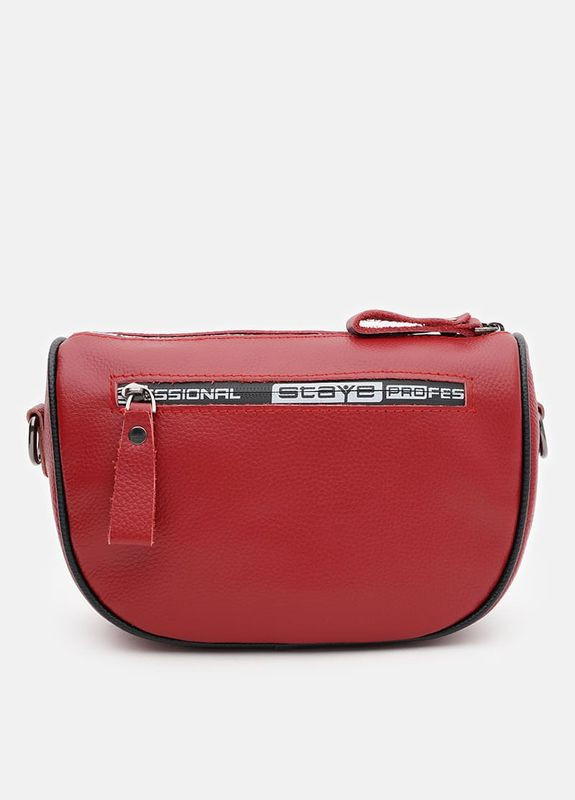 Женская кожаная сумка через плечо K18569bo Бордовый Borsa Leather (302007845)