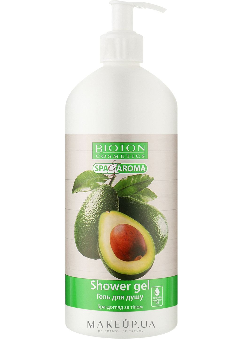 Гель для душа из авокадо Spa & Aroma Shower Gel 750ml (1182221-31339675) BIOTON COSMETICS (368650381)