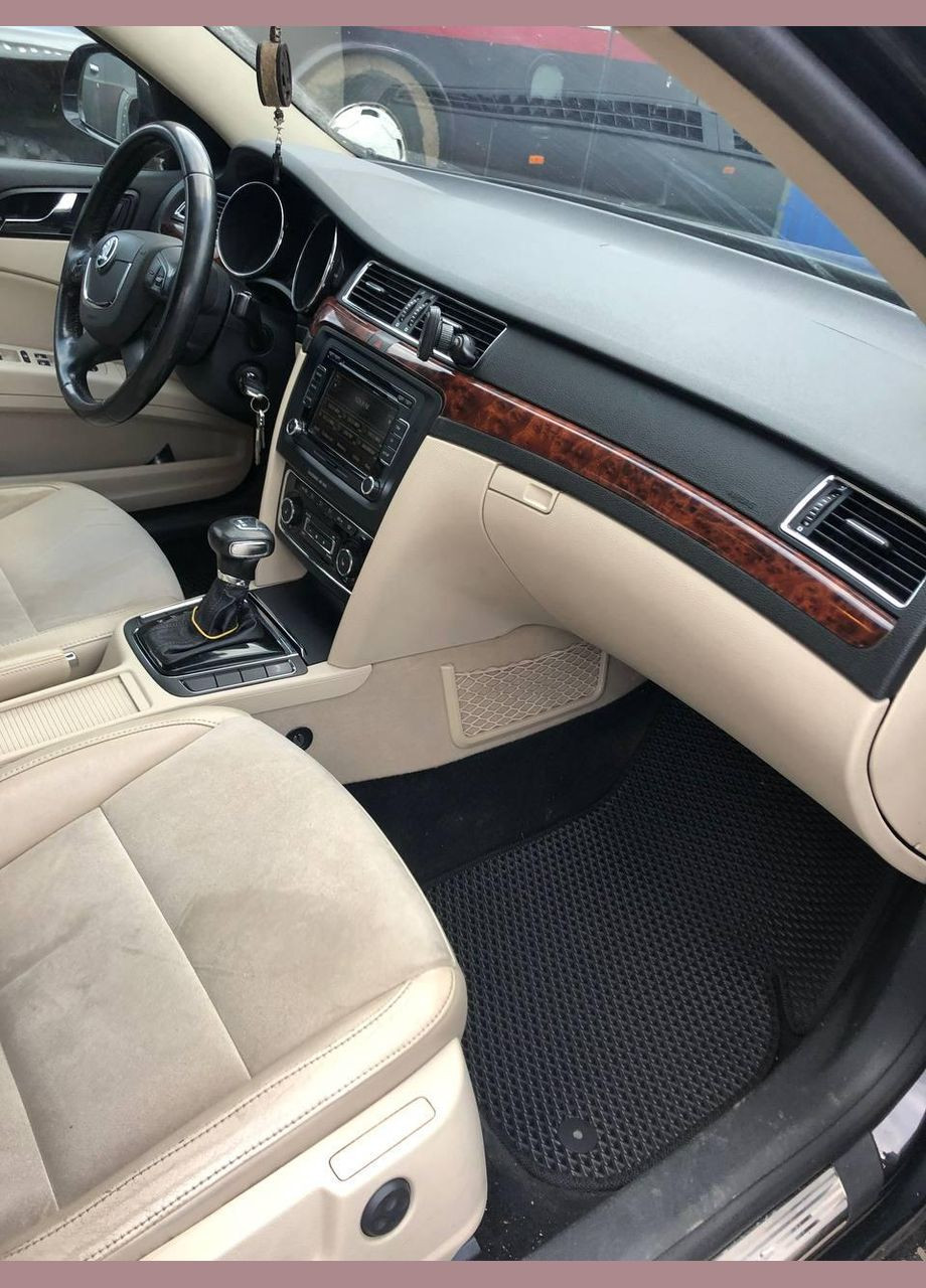 Автокилимки ЕВА 2009-2014 коврики EVA для шкода суперб Skoda Superb (342328405)