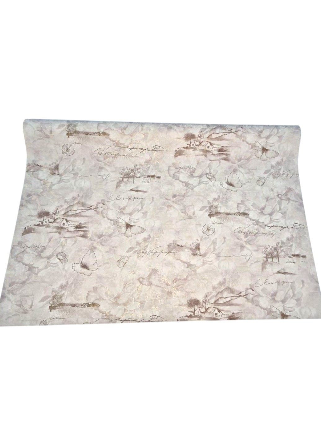 Шпалери вінілові 10 × 1.06 м Слов’янські шпалери 304-02, ніжні пастельні для спальні, вітальні, коридору Legrand (339111232)