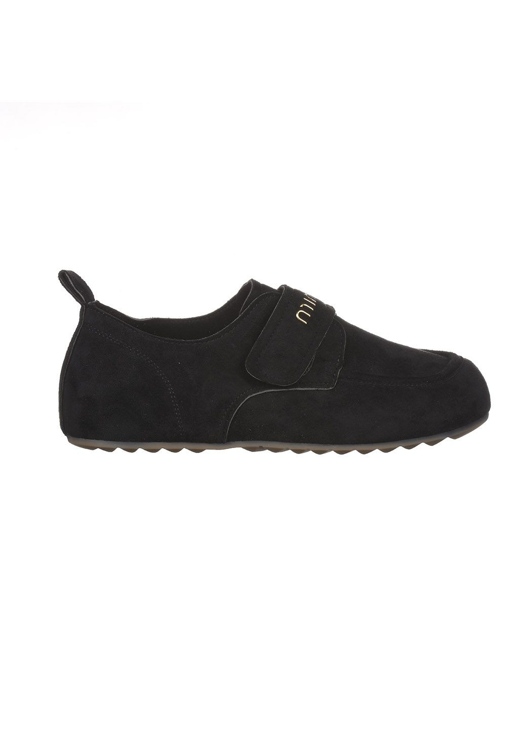 Кроссовки женские деми на липучке с искусственной замши на низкой подошве повседневные для прогулок черные 10175-1 Veagia чёрные демисезоны (354317893)