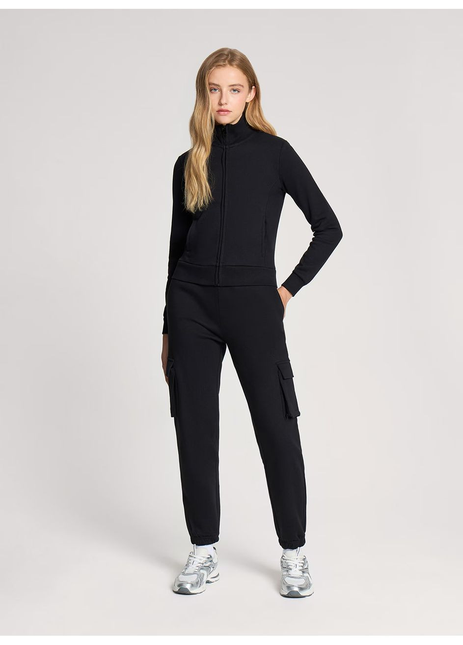 Чорний світшот жін Terranova однотонний (362115882)