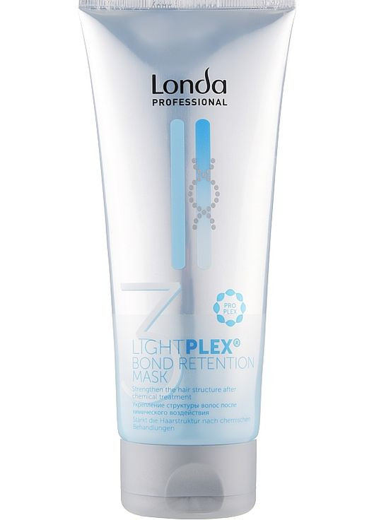 Маска для знебарвленого волосся Lightplex Bond Retention Mask 200ml (800467-66361) Londa Professional (368630429)