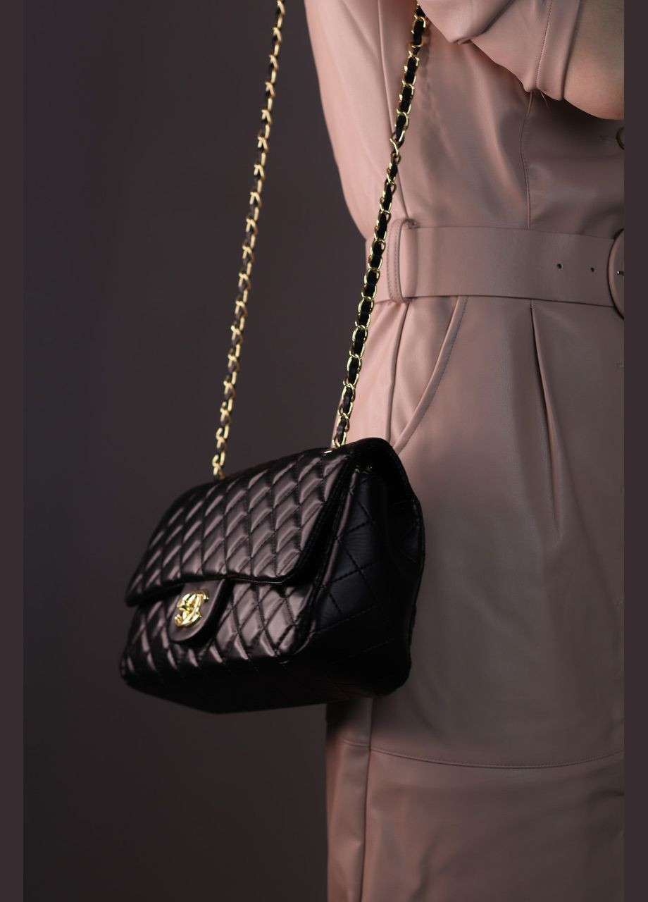 Женская сумка Chanel 26 black, женская сумка Шанель черного цвета No Brand (307925663)