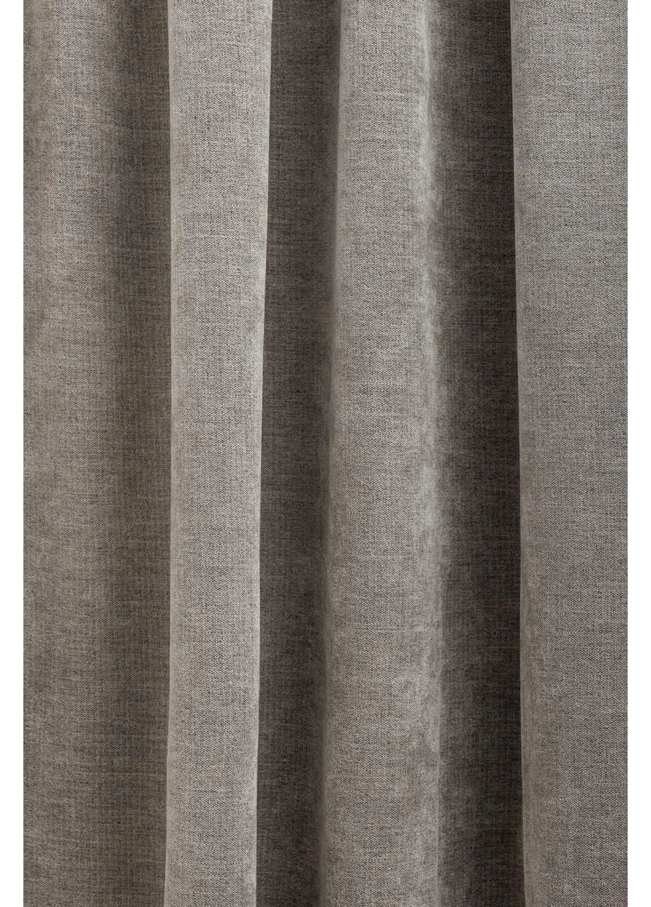 Шторы из матового шенила 2шт. 1,5м х от 2,5м до 3м HYGG (370367259)