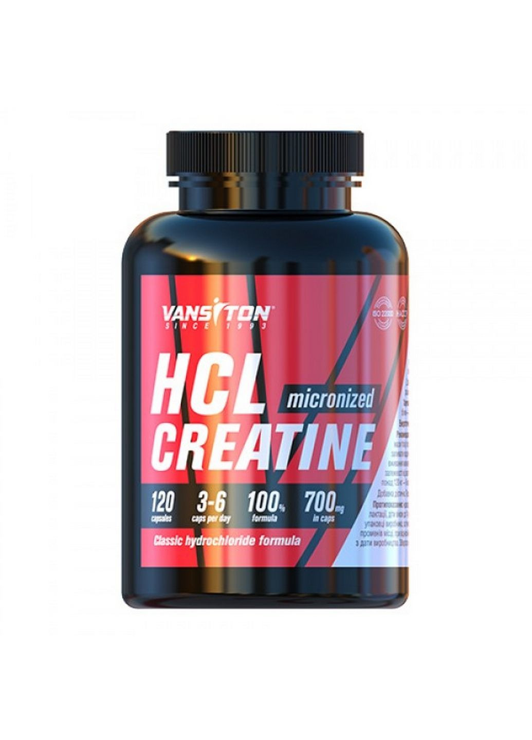 Креатин HCL Creatin, 120 капсул Vansiton (293339001)
