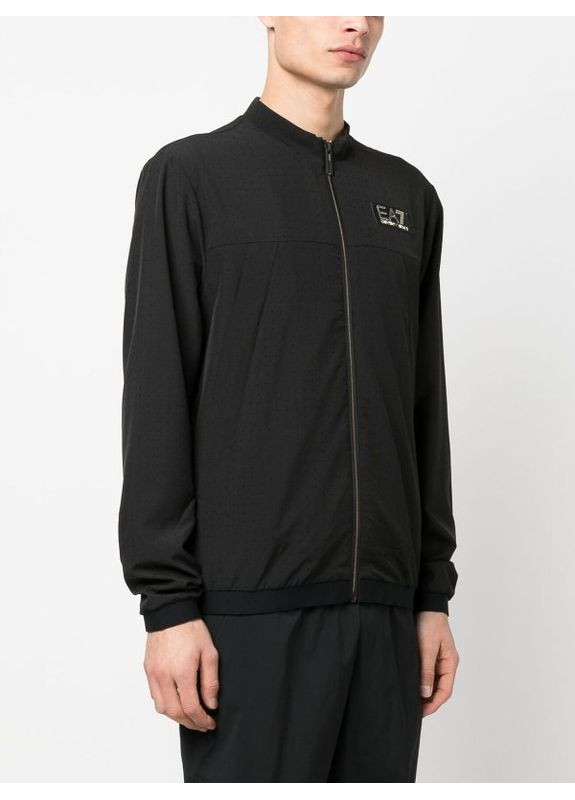 Черная ветровка ARMANI EA7