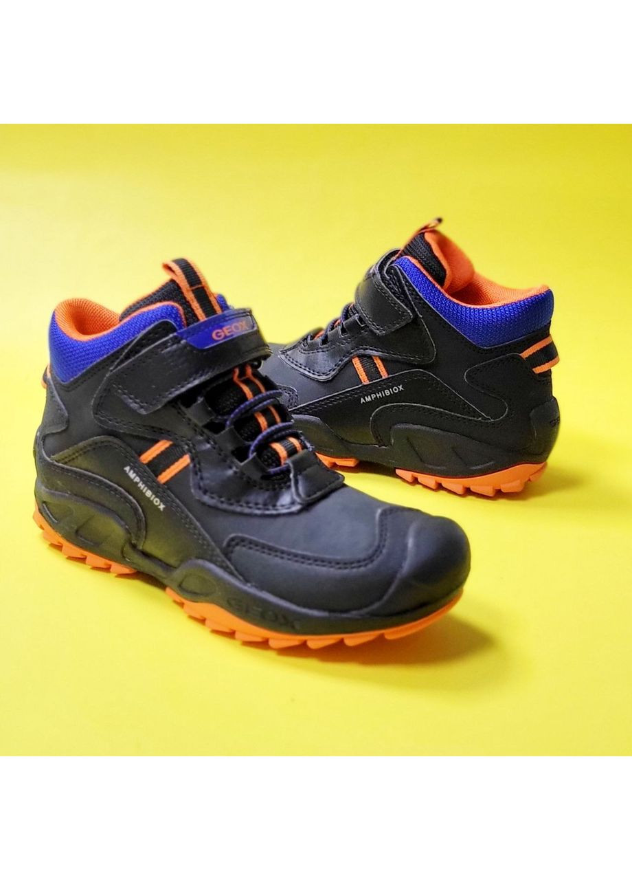 Дитячі демісезонні черевики на липучці SAVAGE Geox (360867243)