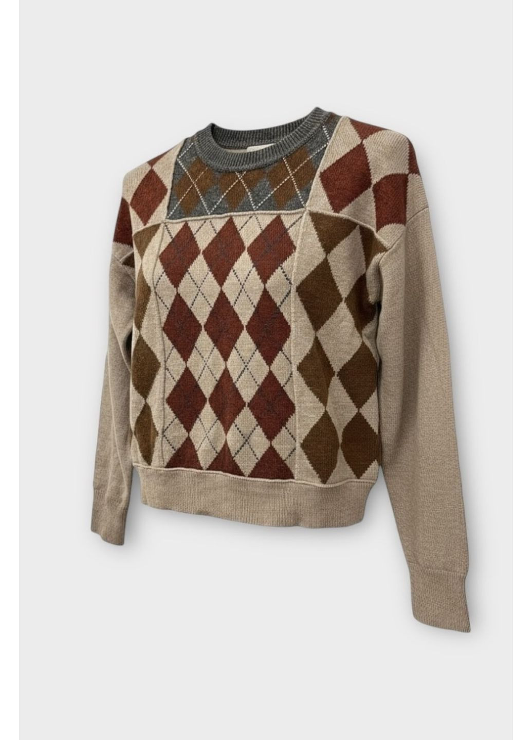 Темно-бежевый демисезонный джемпер J.Crew