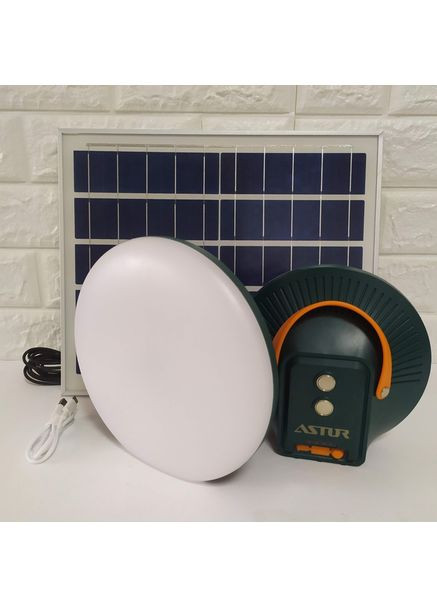 Лампа-powerbank світлодіодна LP1200SP + сонячна панель Astor (360393028)
