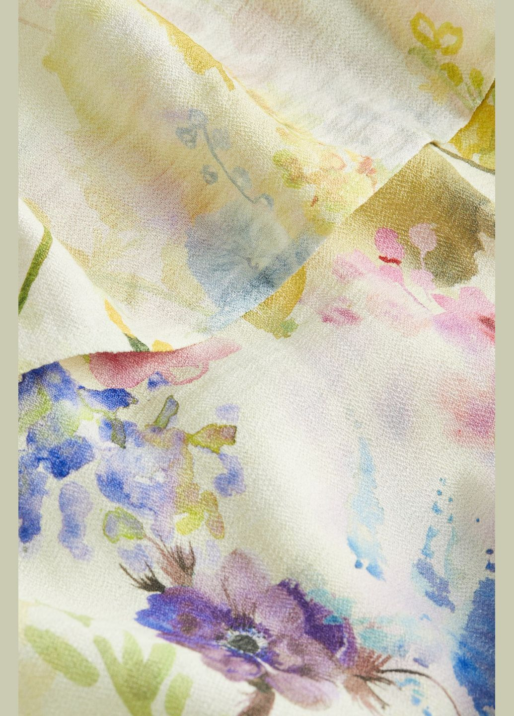 Комбинированное кэжуал платье для кормящих H&M с цветочным принтом