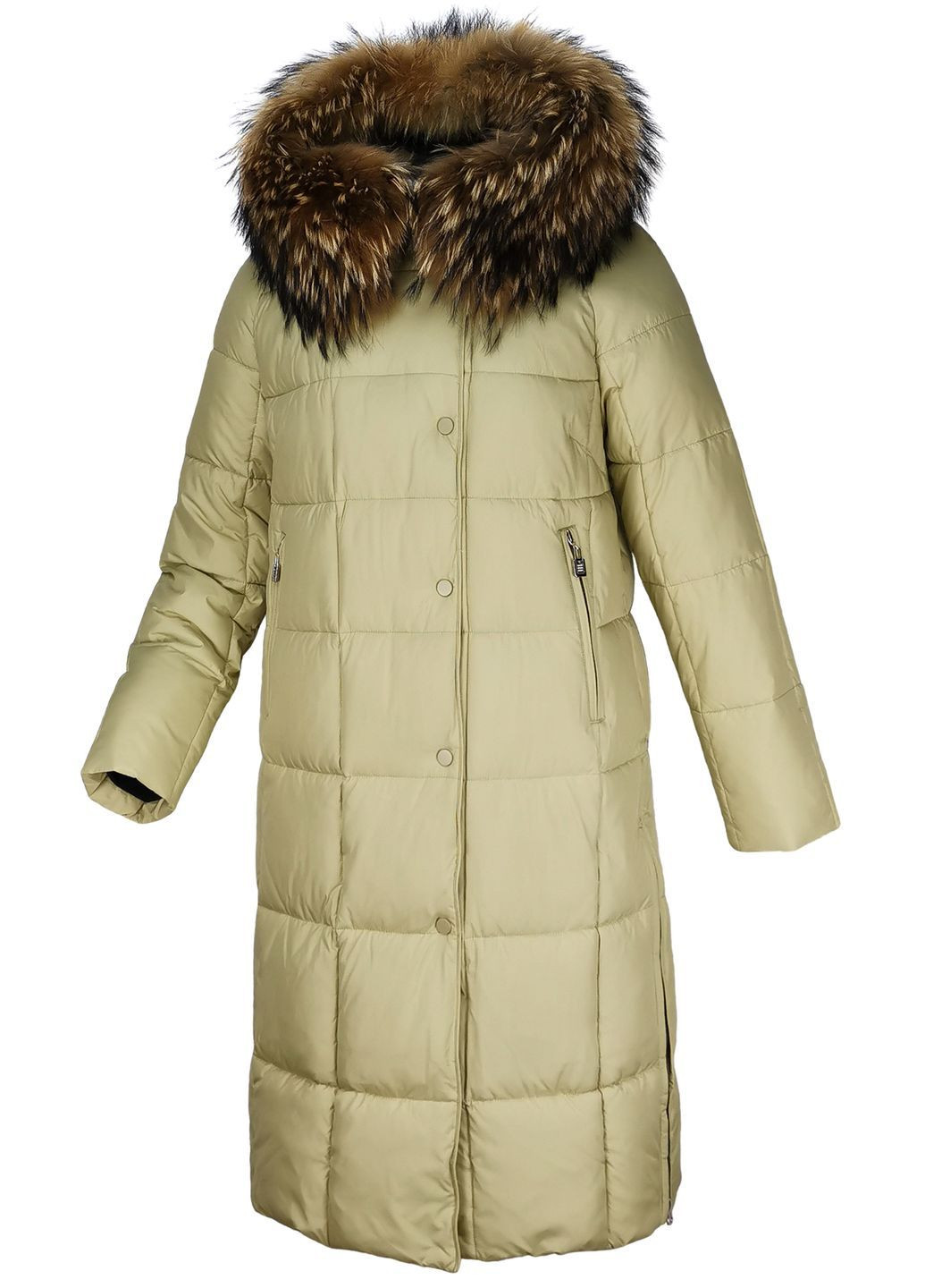 Горчичный зимний Пуховик Symonder