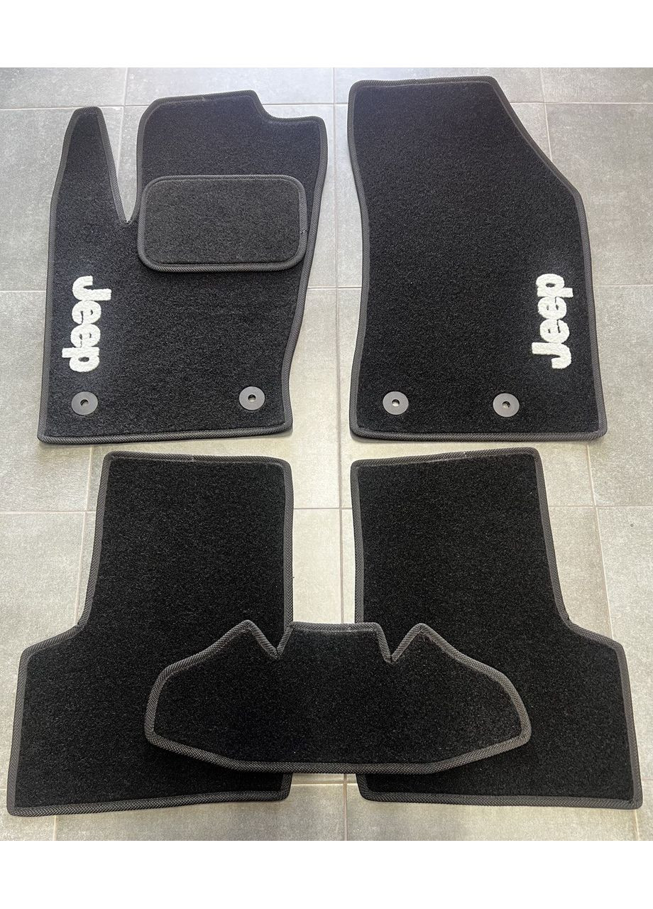 Ворсові килимки в салон для JEEP (2016-2020)/Джип Компас Beltex Compass (360618690)