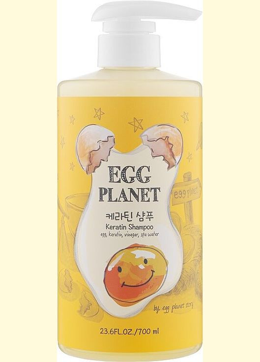 Шампунь з кератином 700 мл Egg Planet Keratin Shampoo Daeng Gi Meo Ri (301081817)