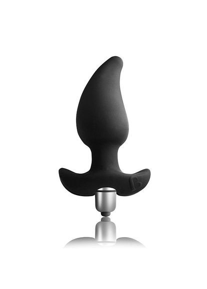 Анальный вибростимулятор Butt Quiver Black, стимуляция простаты, макс. диаметр 4,3см No Brand (291439116)