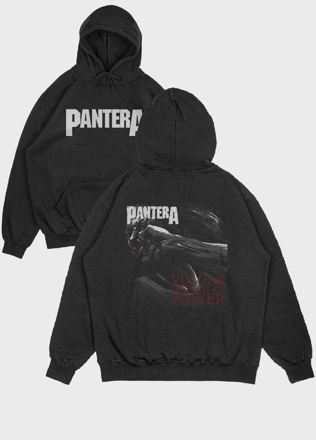 Мужское худое с рок принтом "Pantera" (HD004-004-2-435-FB-BL-M) Modno (311530840)