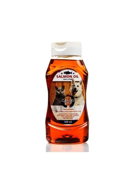 Лососева олія для собак і кішок, 500 мл Nerus Zenses (313101303)