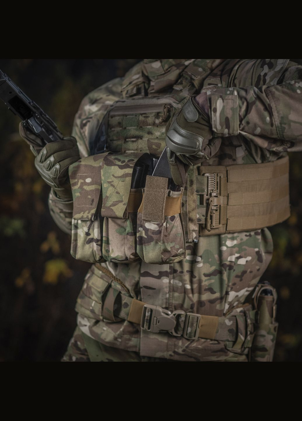 Підсумок на два магазина закритий Multicam M-TAC (303262458)