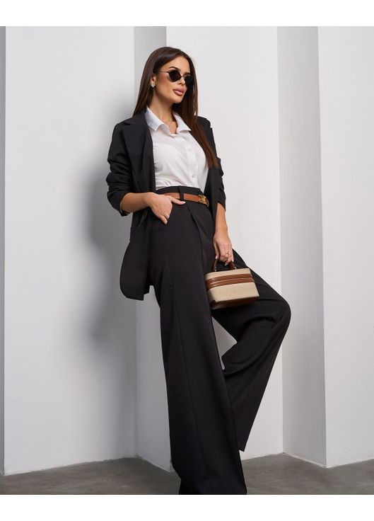 Брючний костюм з подовженим піджаком ISSA PLUS (319145979)