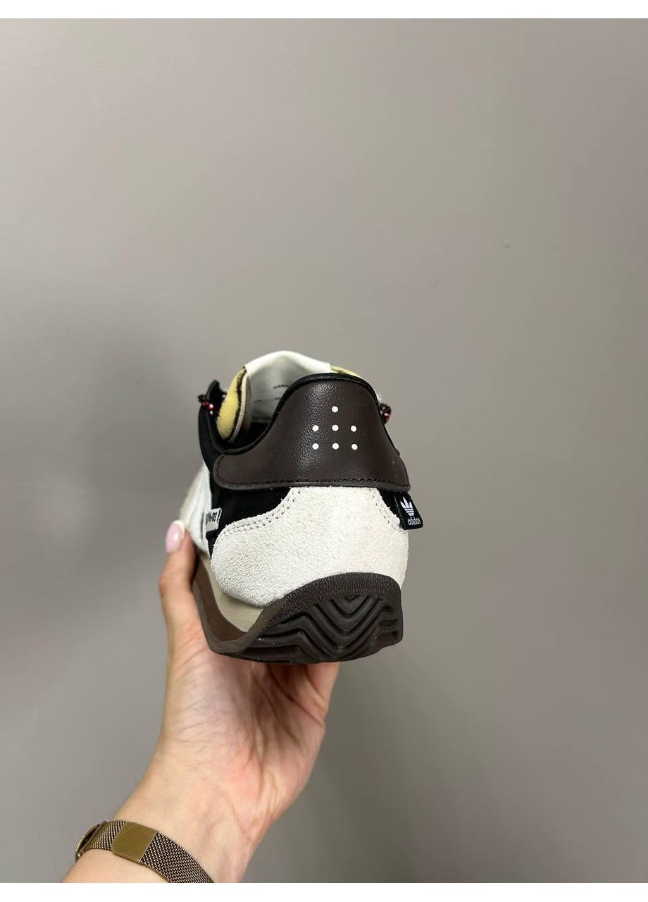 КРОССОВКИ ЖЕНСКИЕ ADIDAS ORIGINAL COUNTRY OG LOW TRAINERS АДИДАС No Brand бежевые демисезоны (368885286)