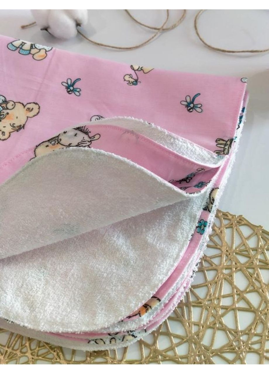 Пелюшки непромокальні бавовняні на махровій мембрані, розмір 51*53 No Brand (371916558)