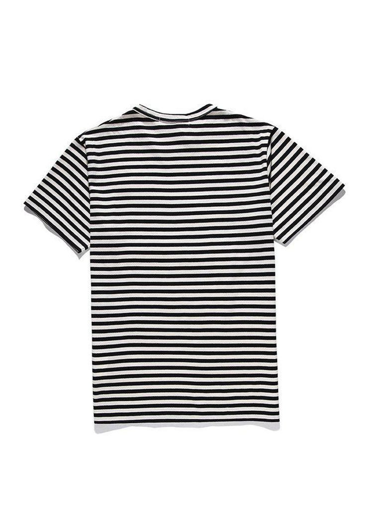 Футболка полосатая Comme des Garcons CDG Play Striped T-Shirt Womens - (356677843)