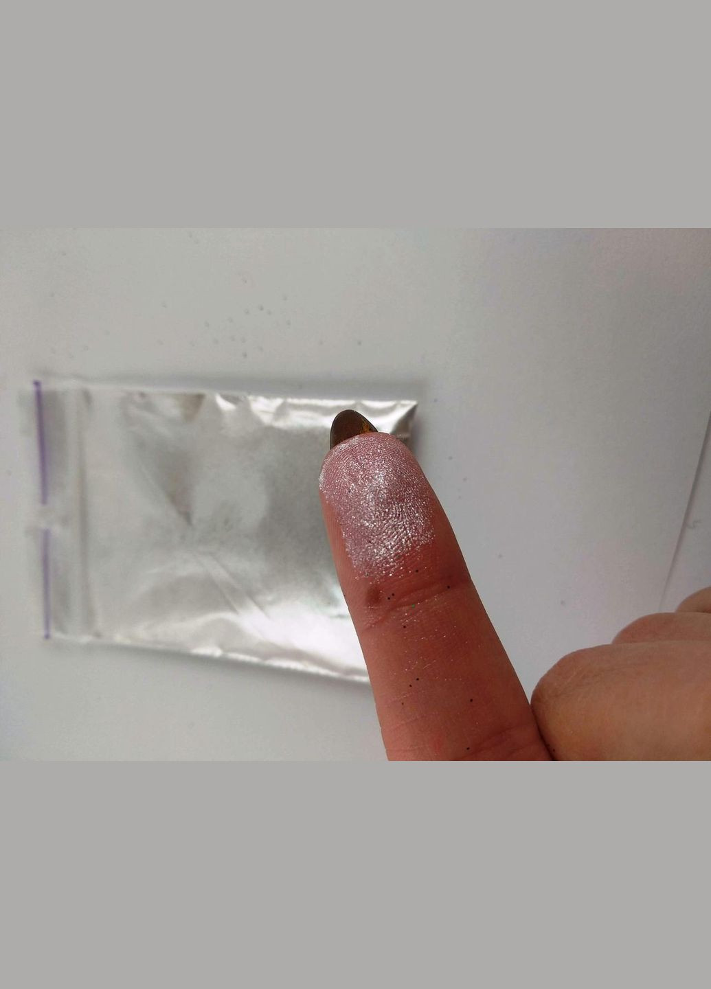 Пигмент Перламутровый создаёт эффект серебра Белое серебро переливается блестит Упаковка 10 гр Finding (316248444)