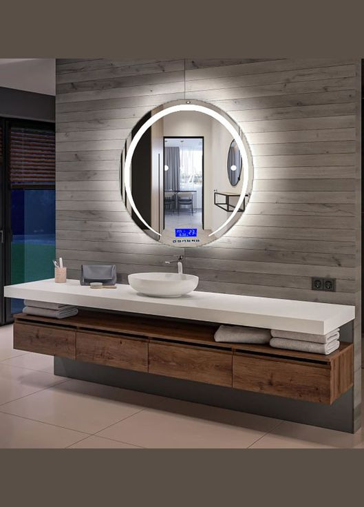 Зеркало Vico (85 х 85) c LED- подсветкой, Smart-блоком и подогревом ХАСТ (302810412)