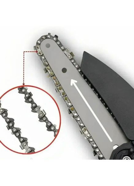 Аккумуляторная мини-пила в кейсе портативнаяс 2 аккумуляторами 48V электропила для дачи (E7438) No Brand (361161833)