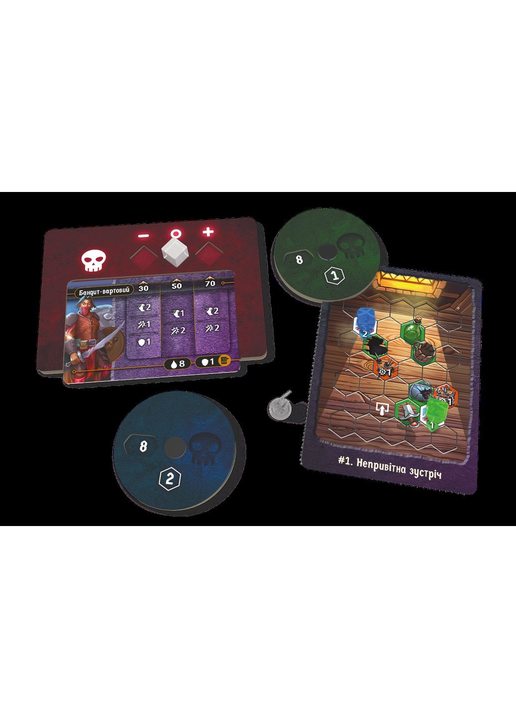 Настольная игра Темная гавань. Пуговицы и насекомые (Gloomhaven: Buttons & Bugs) Lord of Boards (371876784)