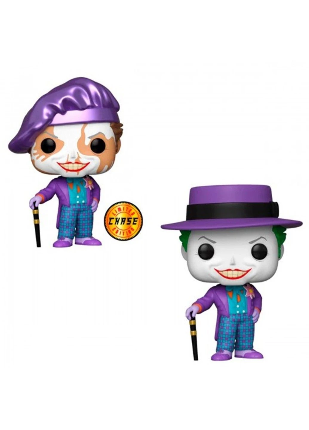 Игровая фигурка POP! серии Batman 1989 - JOKER WITH HAT WITH CHASE Funko (335054631)