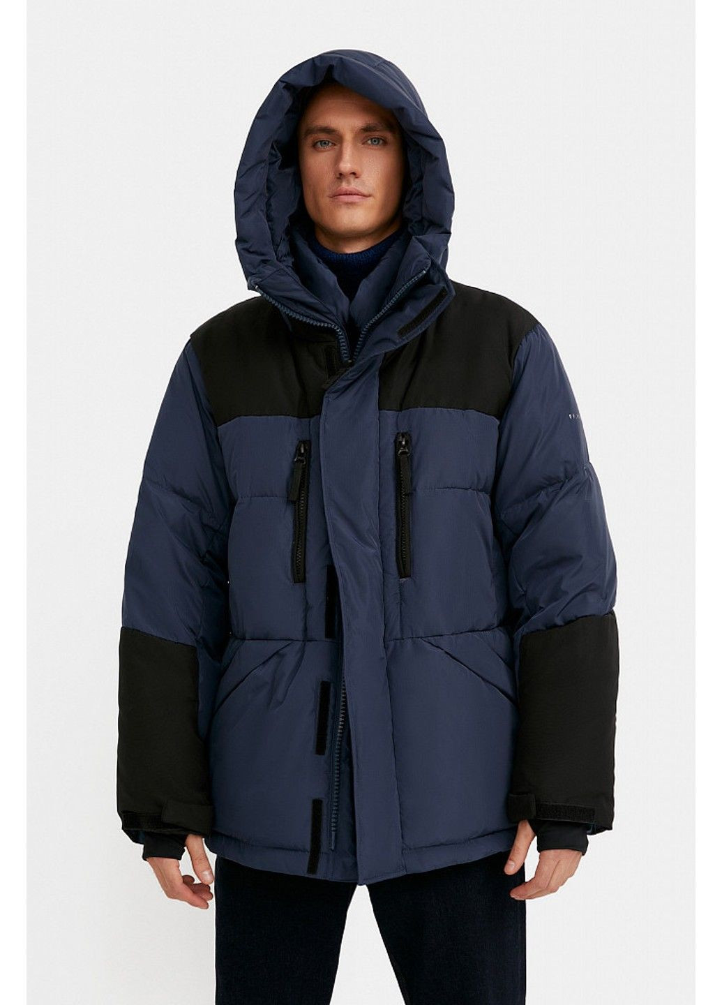 Синій зимній Пуховик Finn Flare