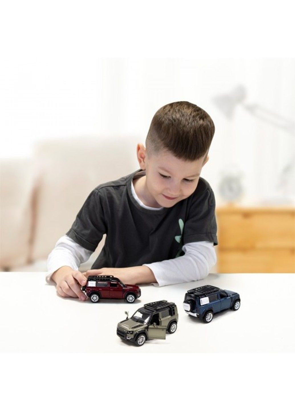 Автомодель - LAND ROVER DEFENDER 110 (зеленый) TechnoDrive (333708517)