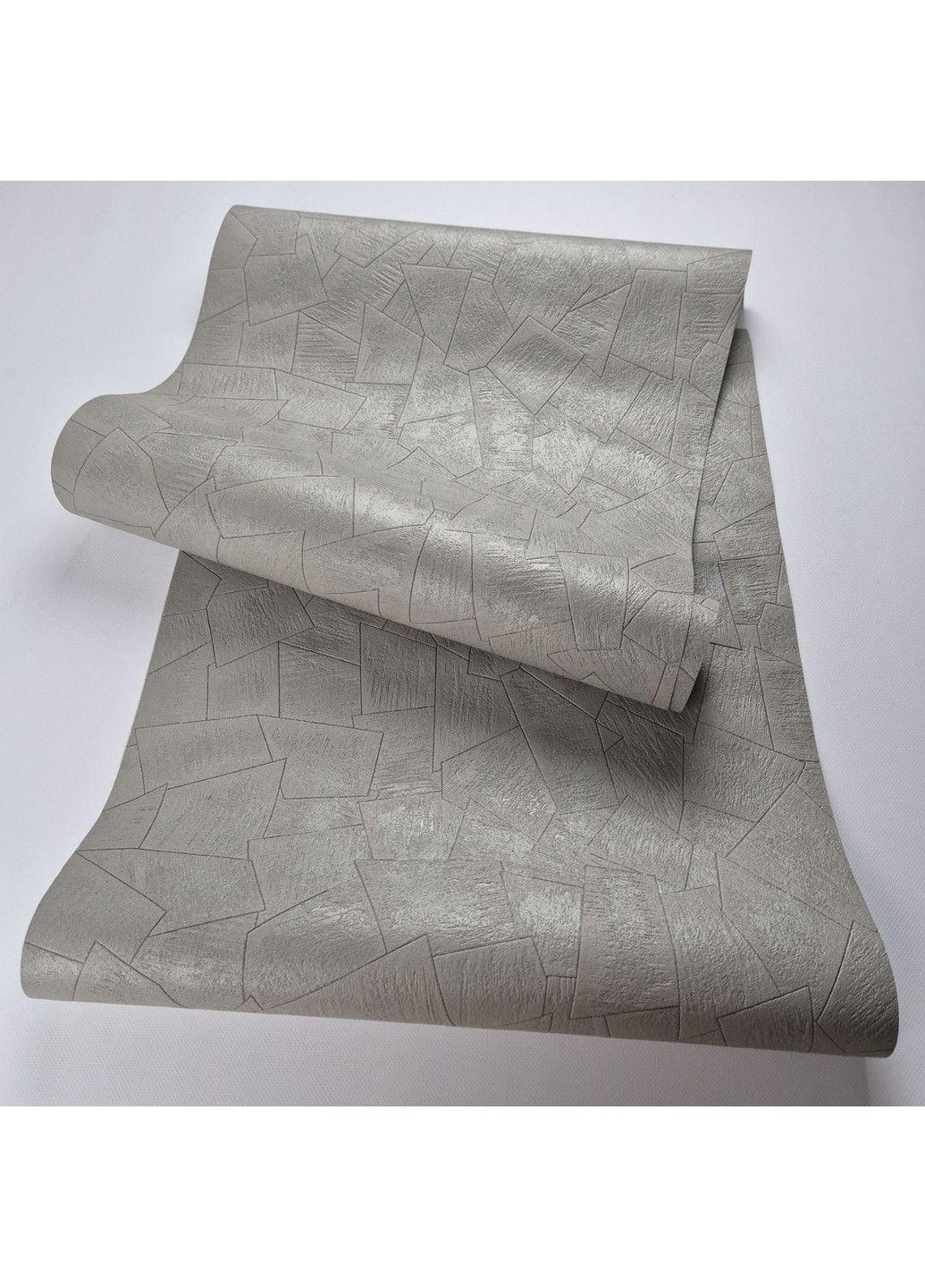 Обои виниловые на флизелине 0.53 × 10.05 м 6611-30, серо-бежевые — для спальни, гостиной, прихожей MARBURG (368895611)