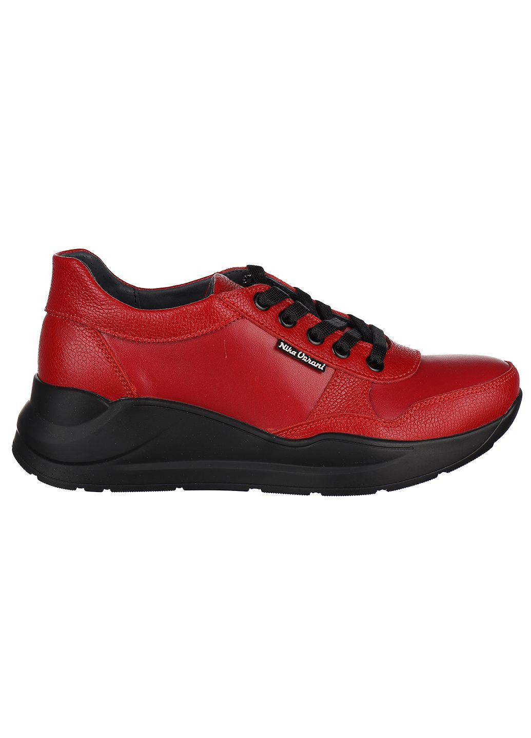 Червоні осінні жіночі кросівки 880 Nika Veroni