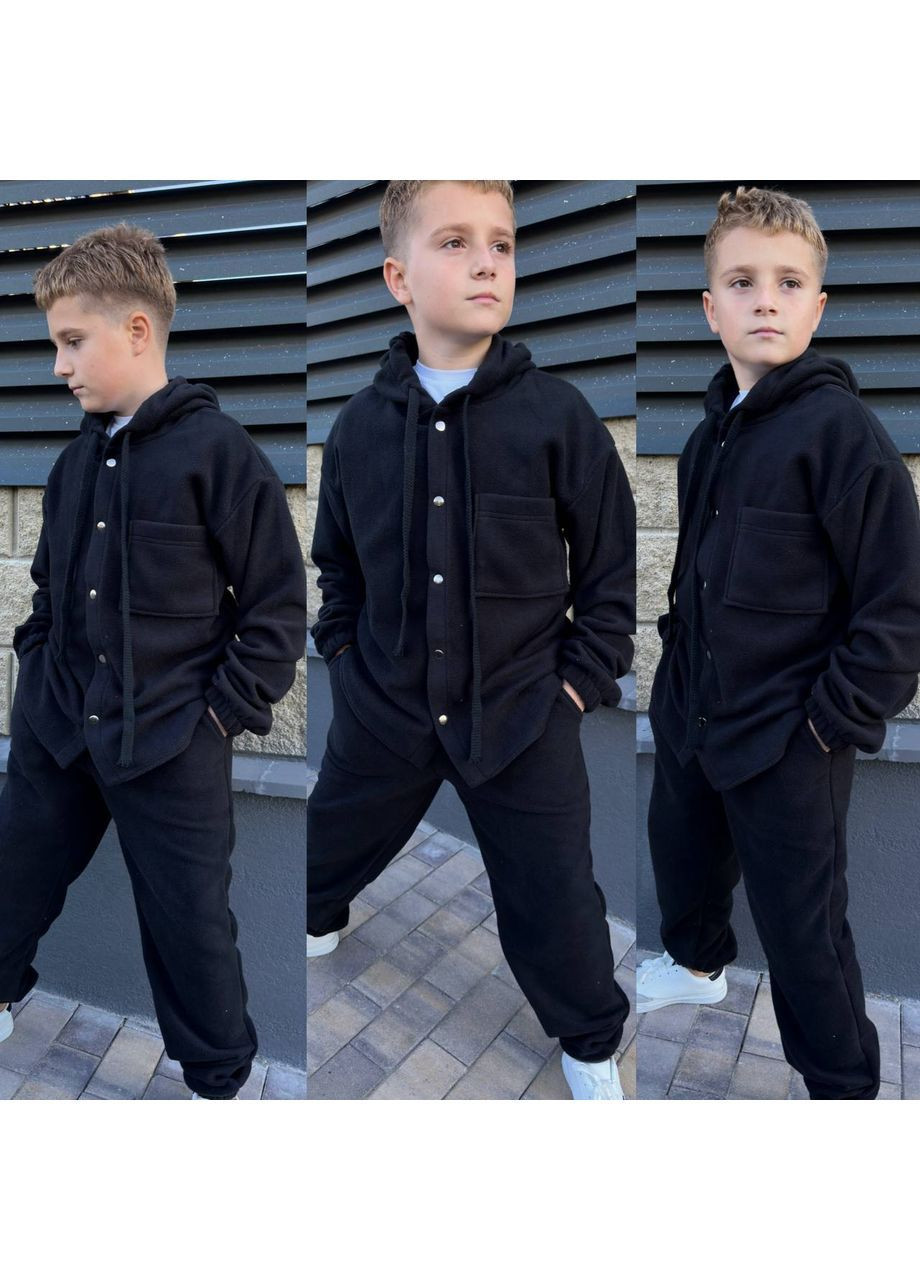 Флисовый спортивный костюм на мальчика рубашка и брюки. Nositi (369036537)