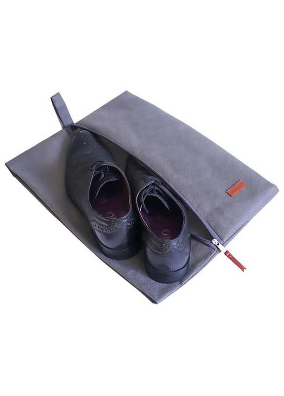 Объемная сумкапыльник для обуви на молнии HO-02-Grey () Organize (264032403)
