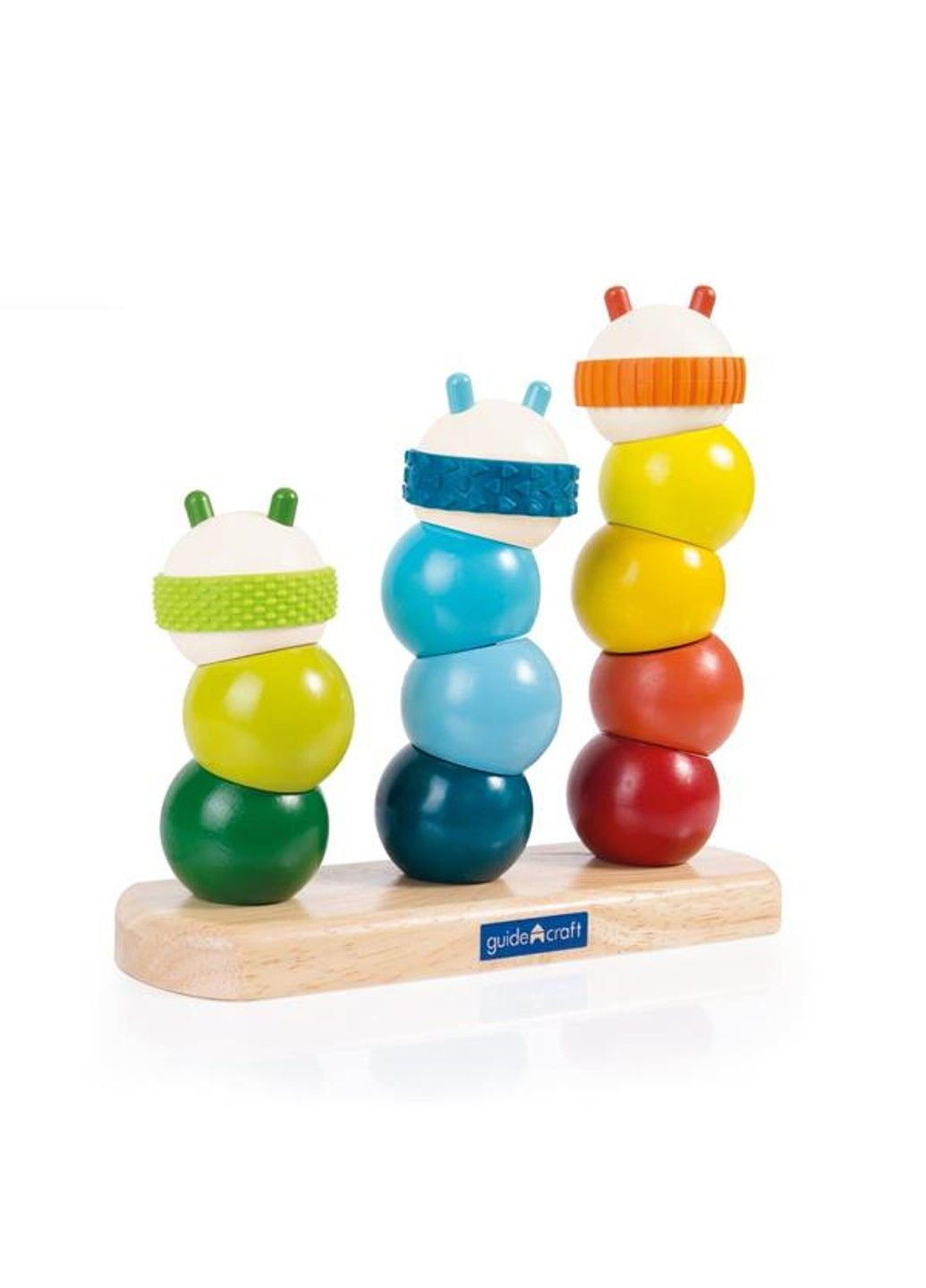 Пірамідка Manipulatives Гусениці (G6731) Guidecraft (331173765)