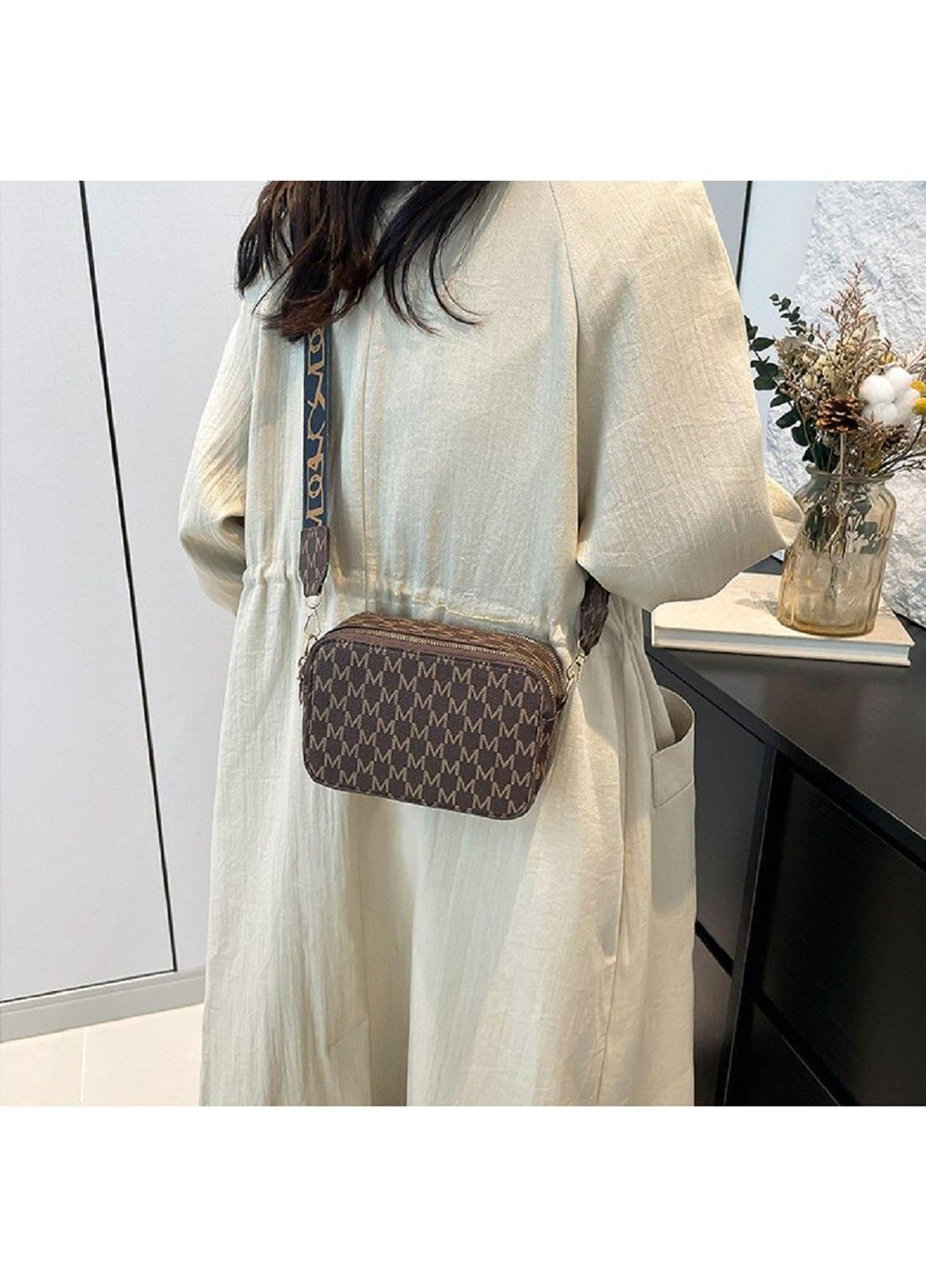 Прямокутне невелике кросбоді еко-шкіра P2-7057DB Lilly (369892865)